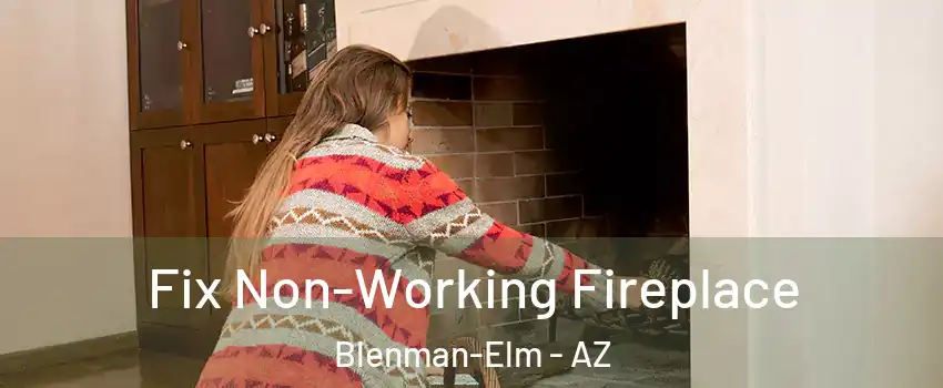 Fix Non-Working Fireplace Blenman-Elm - AZ