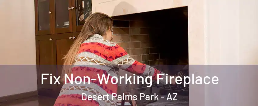 Fix Non-Working Fireplace Desert Palms Park - AZ