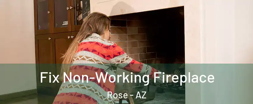 Fix Non-Working Fireplace Rose - AZ