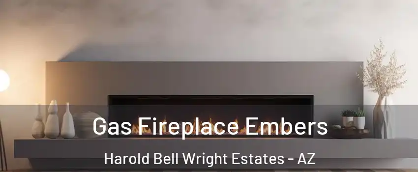 Gas Fireplace Embers Harold Bell Wright Estates - AZ