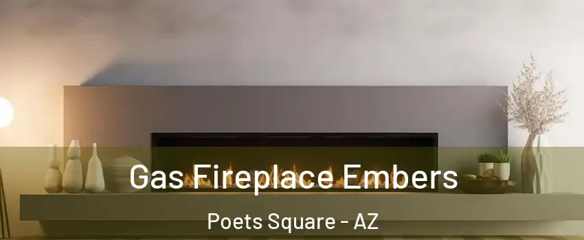 Gas Fireplace Embers Poets Square - AZ