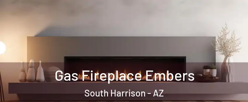 Gas Fireplace Embers South Harrison - AZ