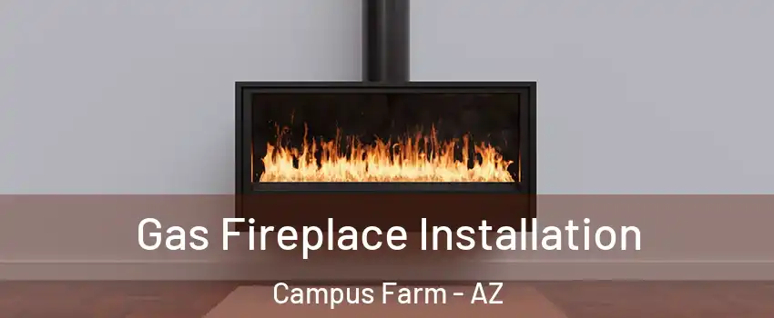 Gas Fireplace Installation Campus Farm - AZ