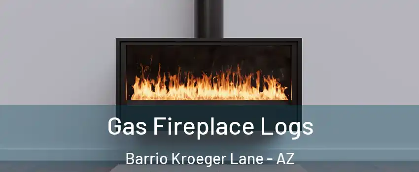 Gas Fireplace Logs Barrio Kroeger Lane - AZ