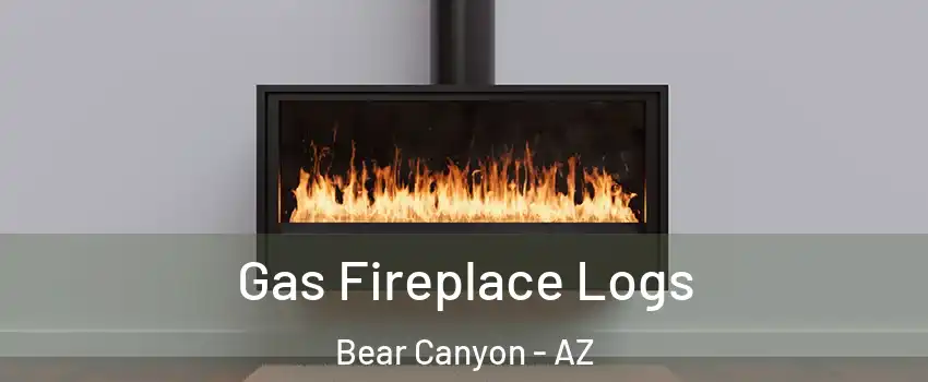 Gas Fireplace Logs Bear Canyon - AZ