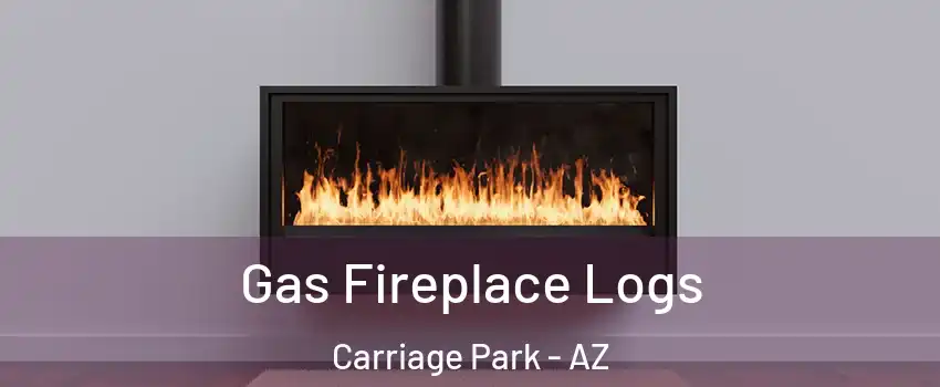 Gas Fireplace Logs Carriage Park - AZ