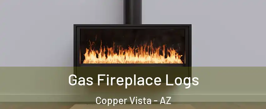 Gas Fireplace Logs Copper Vista - AZ
