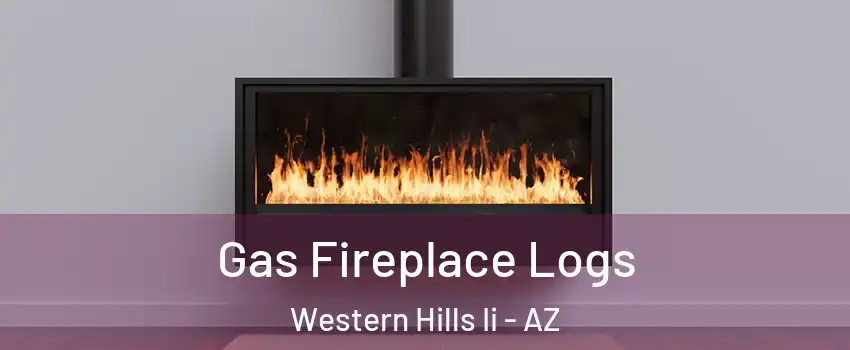 Gas Fireplace Logs Western Hills Ii - AZ