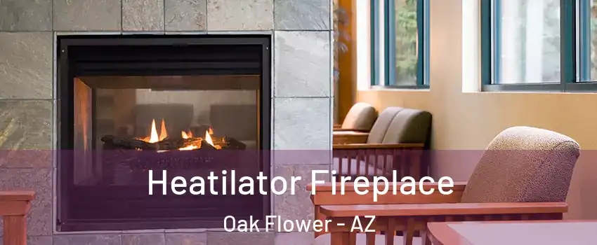 Heatilator Fireplace Oak Flower - AZ