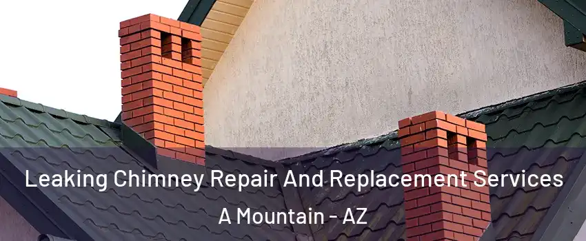 Leaking Chimney Repair And Replacement Services A Mountain - AZ