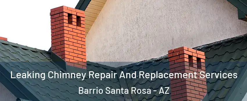 Leaking Chimney Repair And Replacement Services Barrio Santa Rosa - AZ