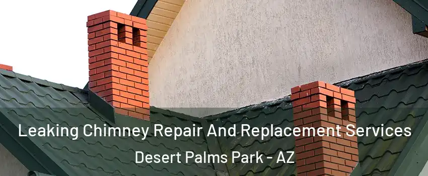 Leaking Chimney Repair And Replacement Services Desert Palms Park - AZ