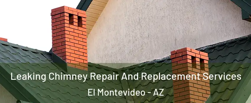 Leaking Chimney Repair And Replacement Services El Montevideo - AZ