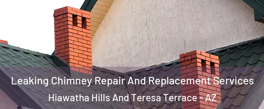 Leaking Chimney Repair And Replacement Services Hiawatha Hills And Teresa Terrace - AZ