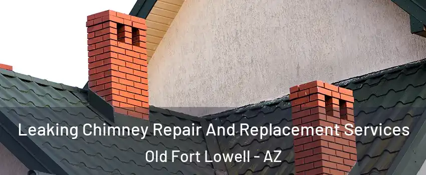 Leaking Chimney Repair And Replacement Services Old Fort Lowell - AZ