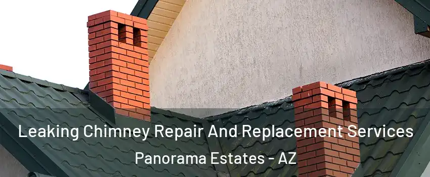 Leaking Chimney Repair And Replacement Services Panorama Estates - AZ