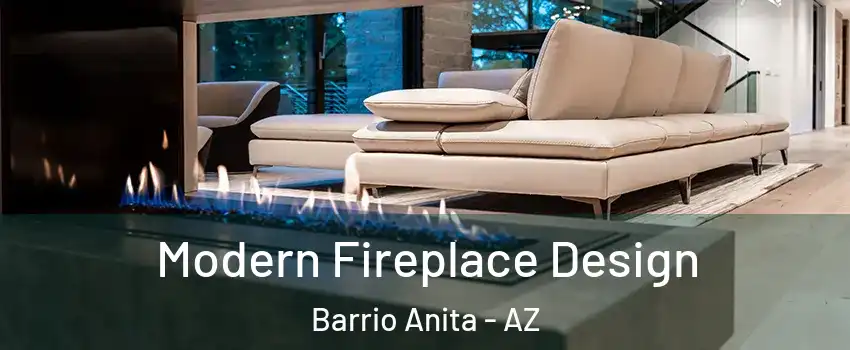 Modern Fireplace Design Barrio Anita - AZ