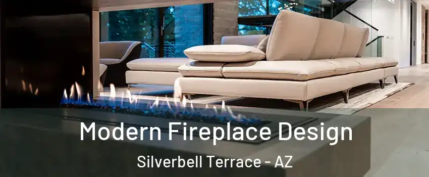 Modern Fireplace Design Silverbell Terrace - AZ