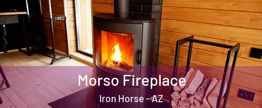 Morso Fireplace Iron Horse - AZ