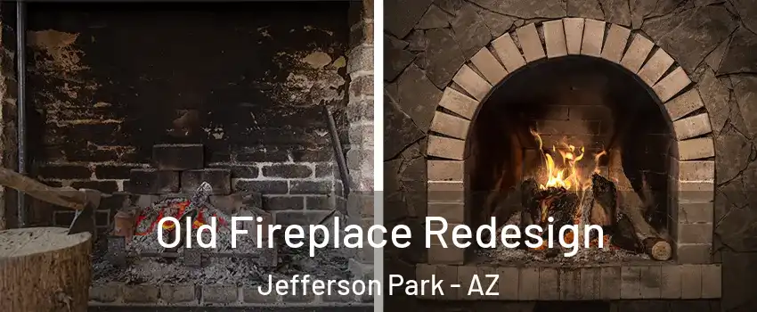 Old Fireplace Redesign Jefferson Park - AZ