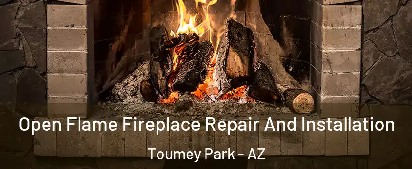 Open Flame Fireplace Repair And Installation Toumey Park - AZ