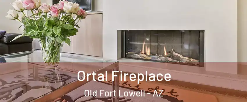 Ortal Fireplace Old Fort Lowell - AZ