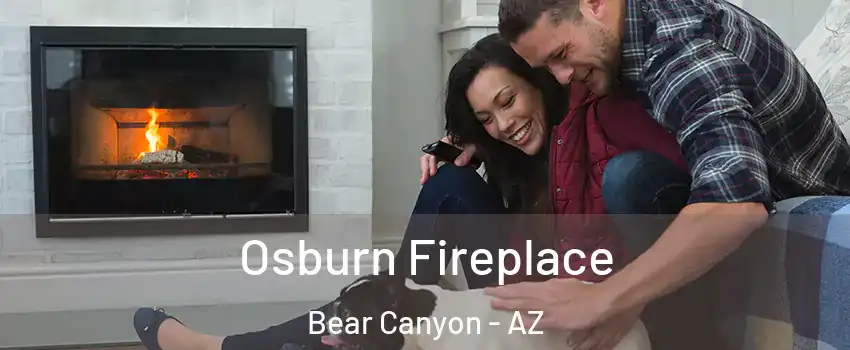 Osburn Fireplace Bear Canyon - AZ