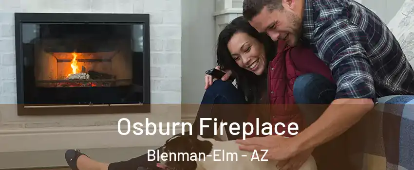 Osburn Fireplace Blenman-Elm - AZ