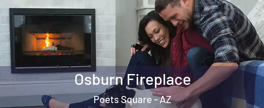 Osburn Fireplace Poets Square - AZ