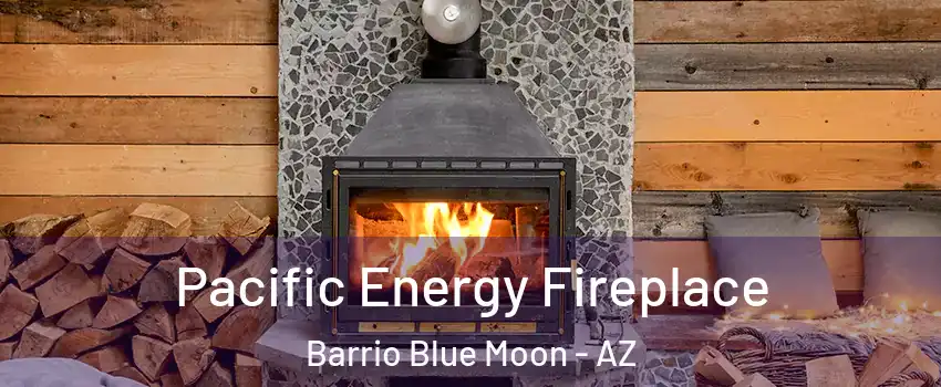 Pacific Energy Fireplace Barrio Blue Moon - AZ