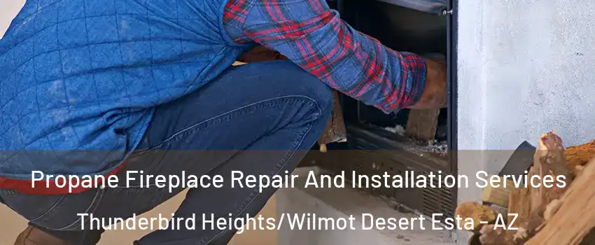 Propane Fireplace Repair And Installation Services Thunderbird Heights/Wilmot Desert Esta - AZ