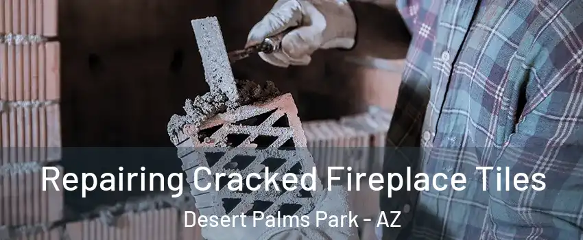 Repairing Cracked Fireplace Tiles Desert Palms Park - AZ