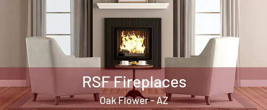 RSF Fireplaces Oak Flower - AZ