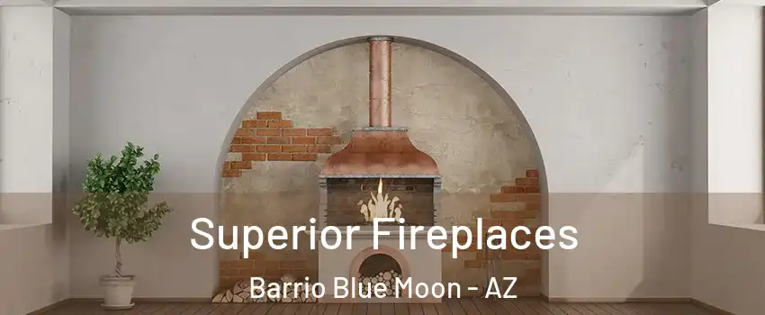 Superior Fireplaces Barrio Blue Moon - AZ