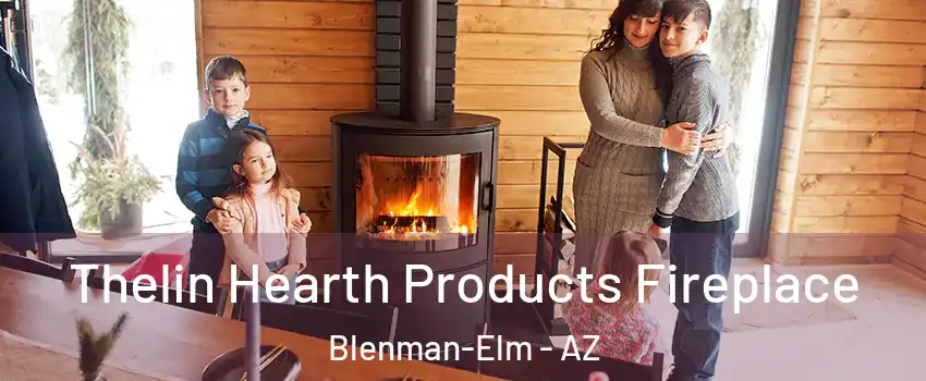 Thelin Hearth Products Fireplace Blenman-Elm - AZ