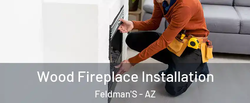Wood Fireplace Installation Feldman'S - AZ
