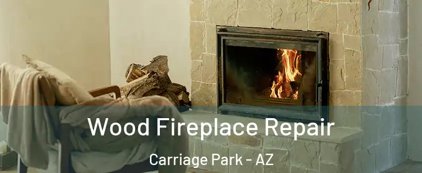 Wood Fireplace Repair Carriage Park - AZ